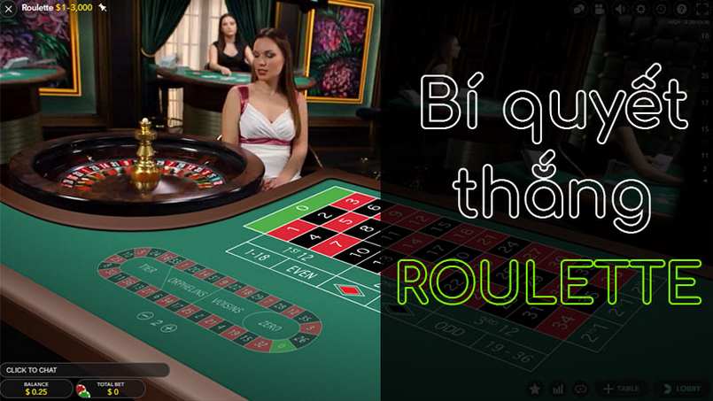 Chia sẻ một vài bí quyết chơi roulette thắng dành cho anh em.